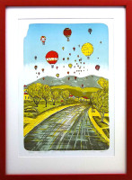 První jarní den - grafika - Jitka Nesnídalová